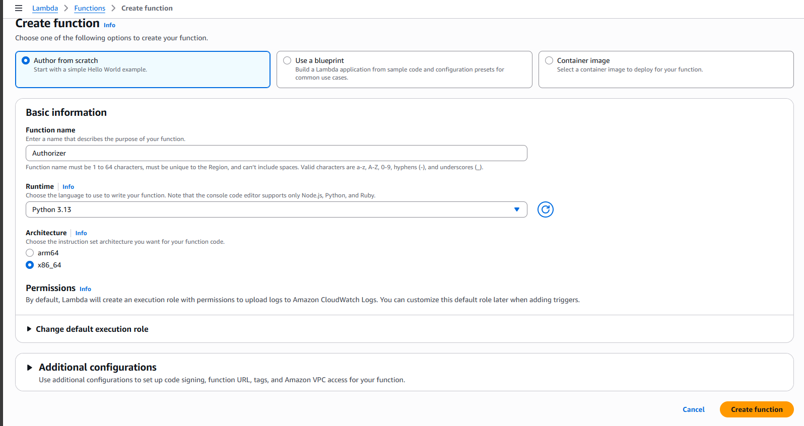 Lambda Authorizer